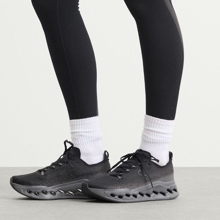 On Cloudsurfer Max Black Eclipse Running Shoes