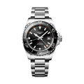 Longines HydroConquest GMT 41mm Watch - Black on Bracelet