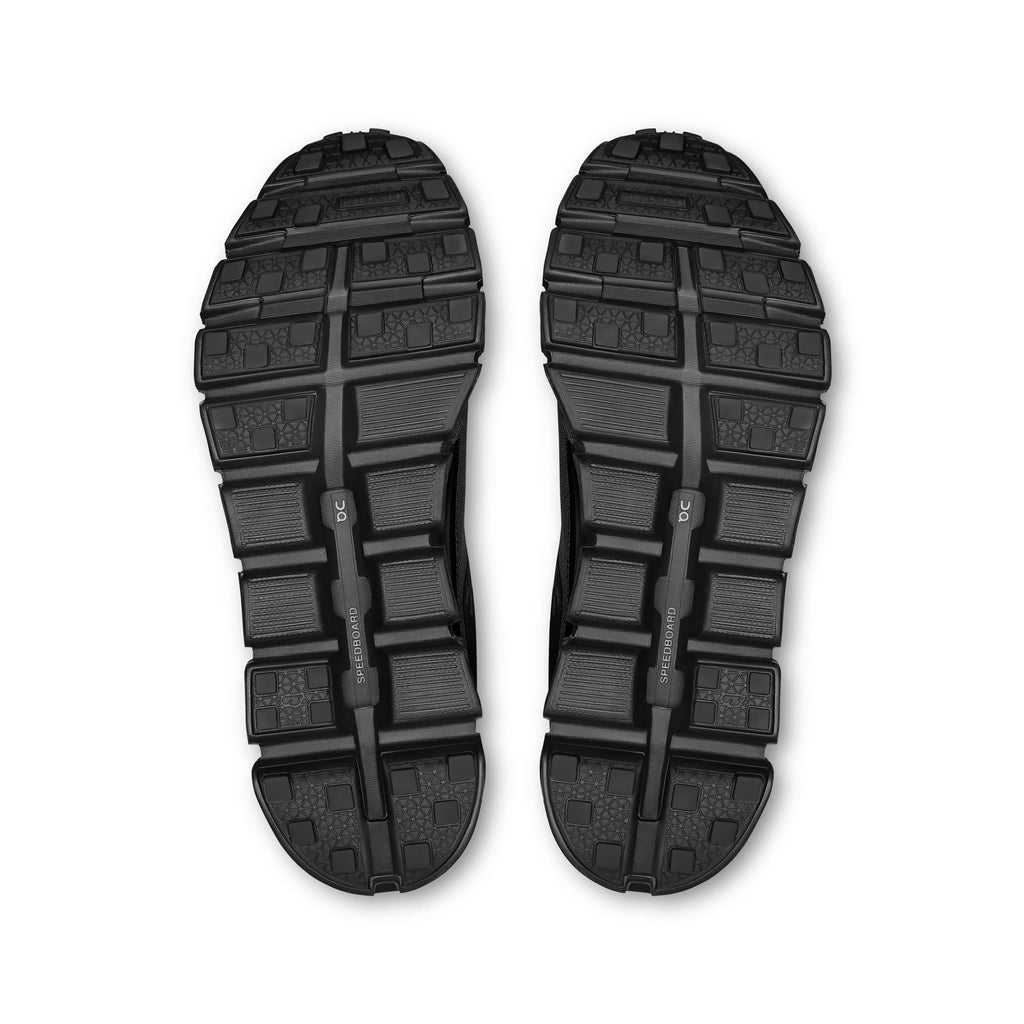 On Men's Cloud 6 Geo Waterproof Black/Black Lifestyle Sneakers