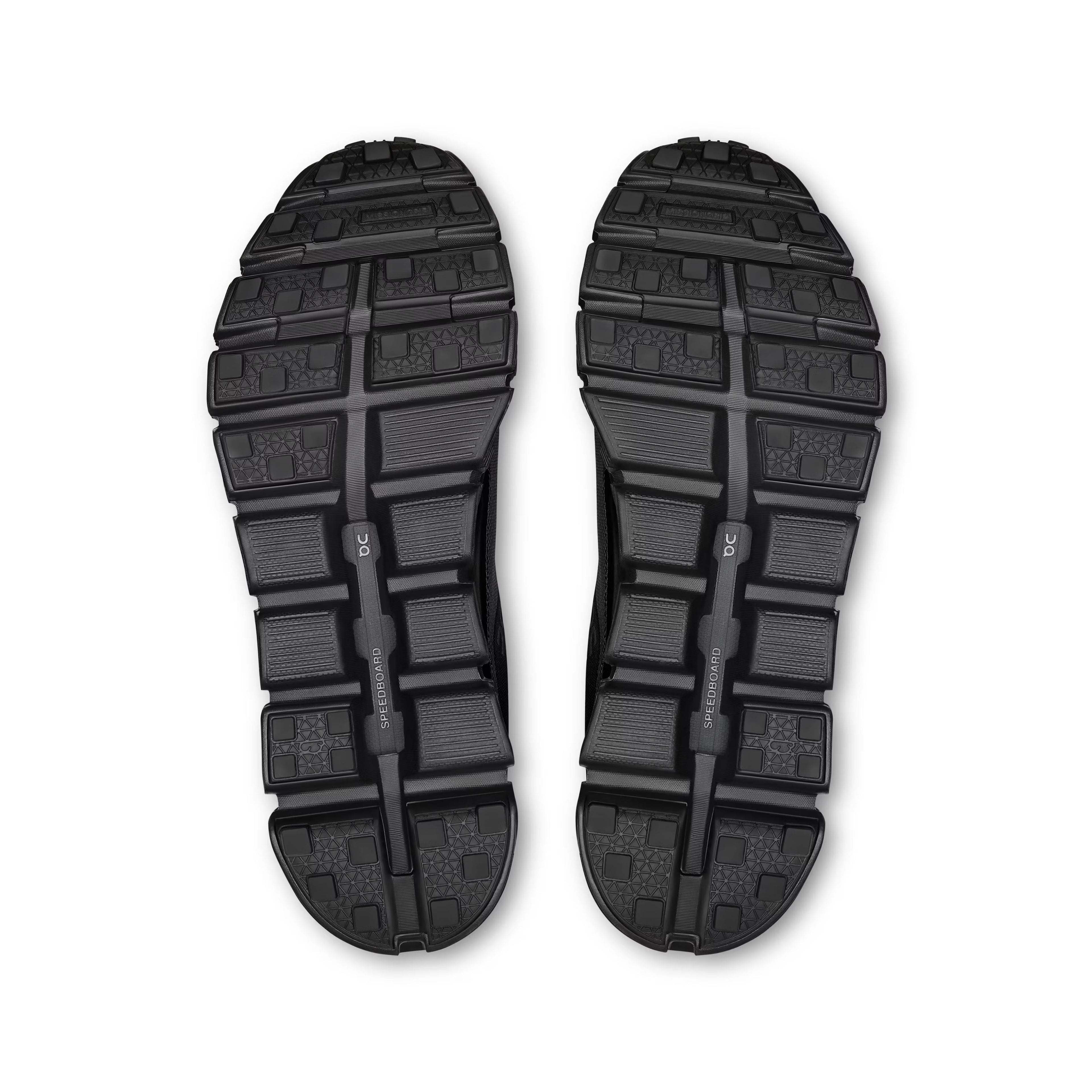 On Men's Cloud 6 Geo Waterproof Black/Black Lifestyle Sneakers