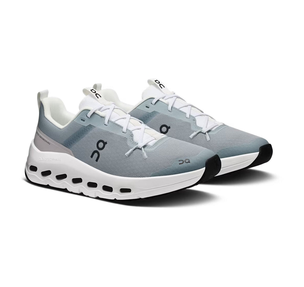 On Big Kids' Cloudleap Glacier/White Athletic Shoes