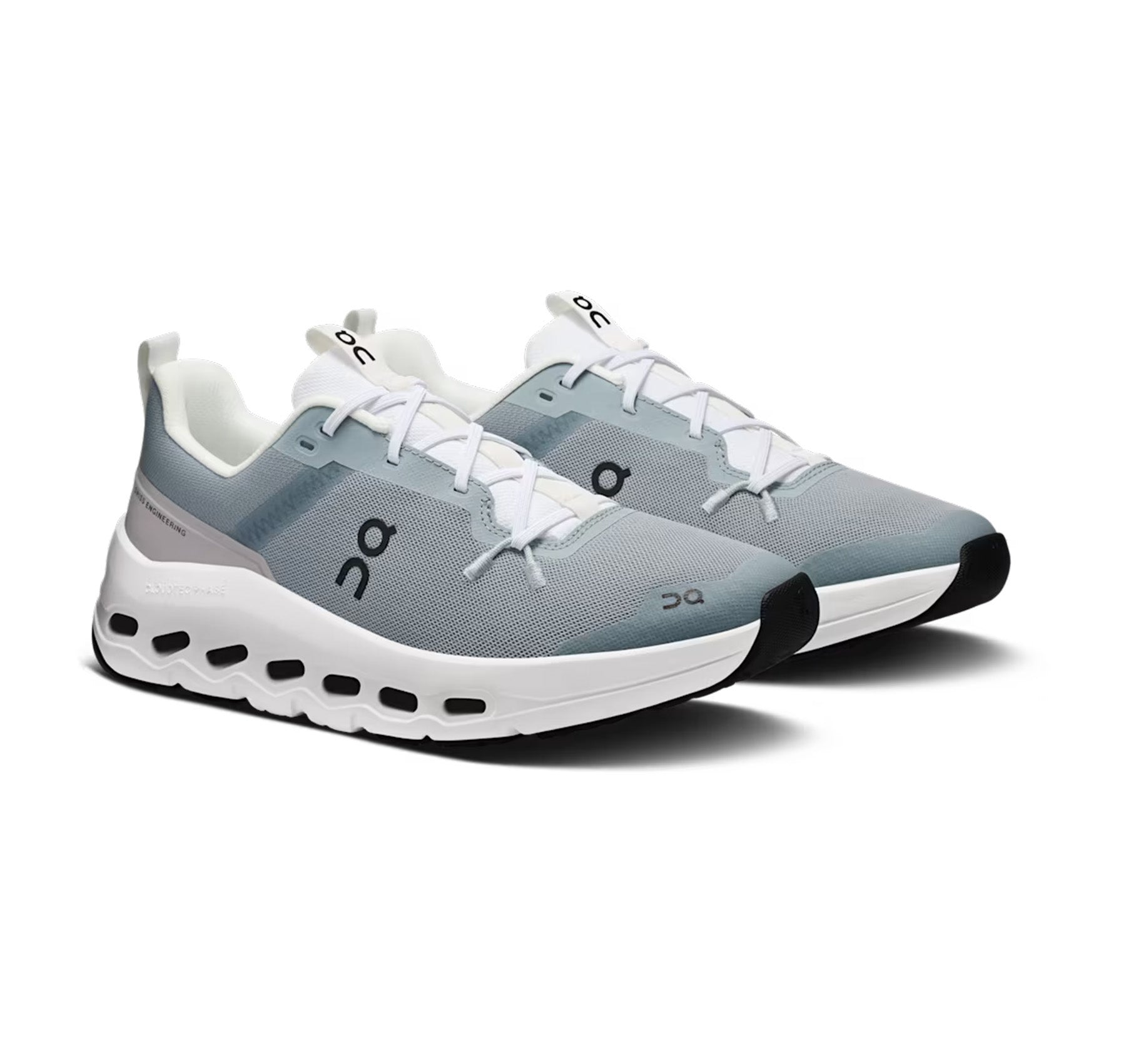 On Big Kids' Cloudleap Glacier/White Athletic Shoes